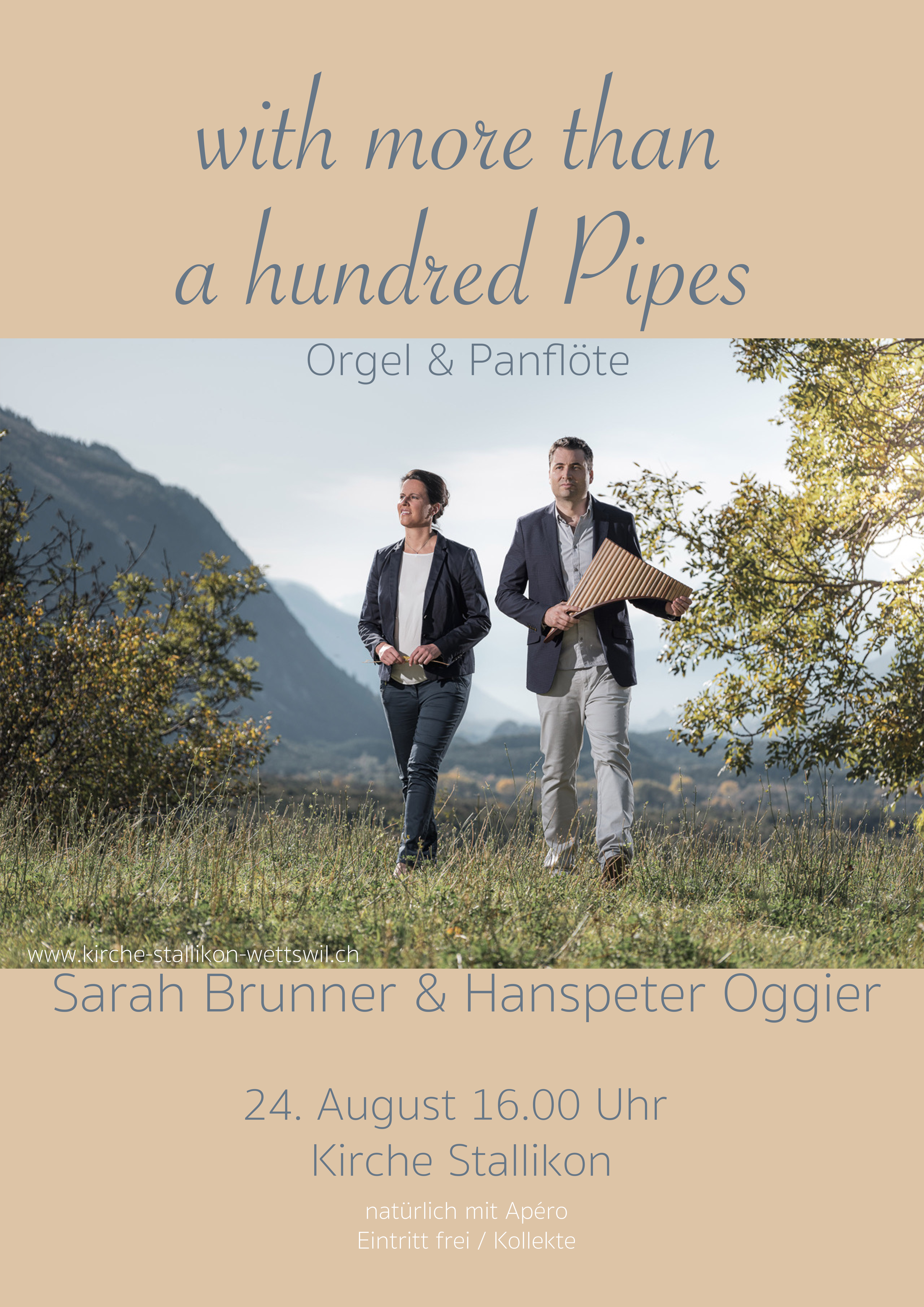 With More Than A Hundred Pipes