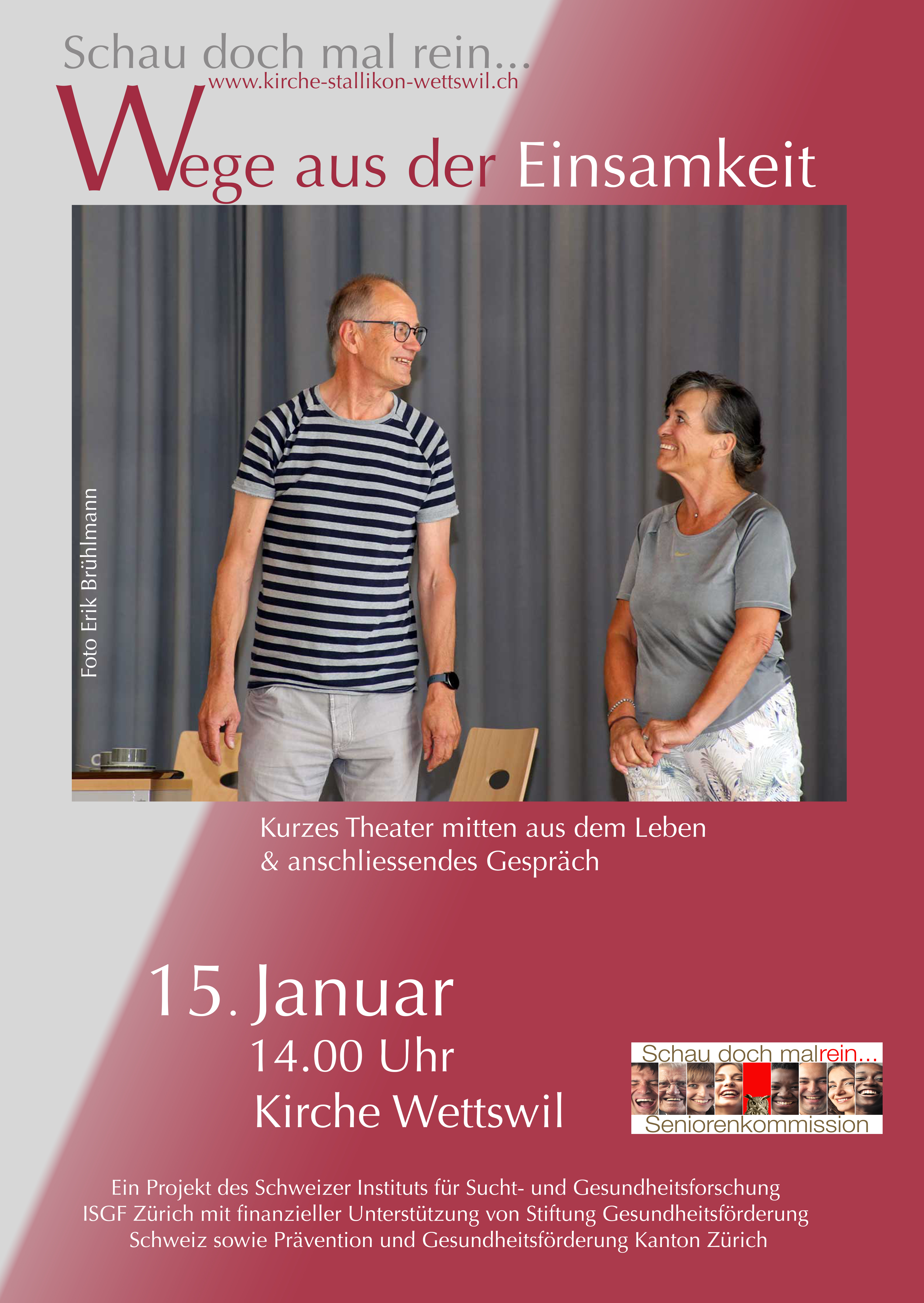 Theater & mehr: Wege aus der Einsamkeit