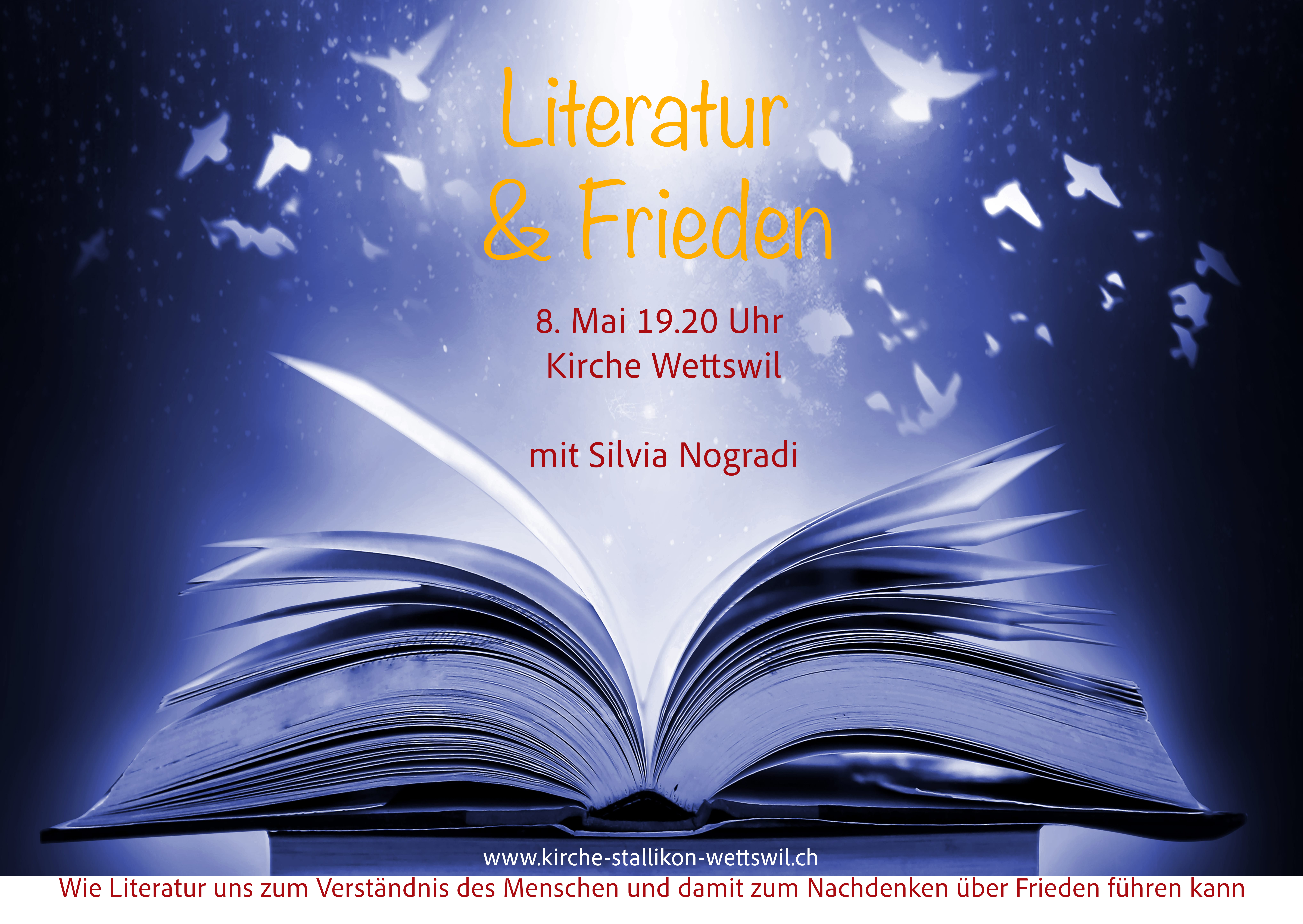 Wie Literatur uns zum Verständnis des Menschen und damit zum Nachdenken über Frieden führen kann